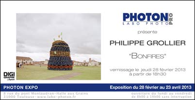 Expo Philippe Grollier : Bonfires